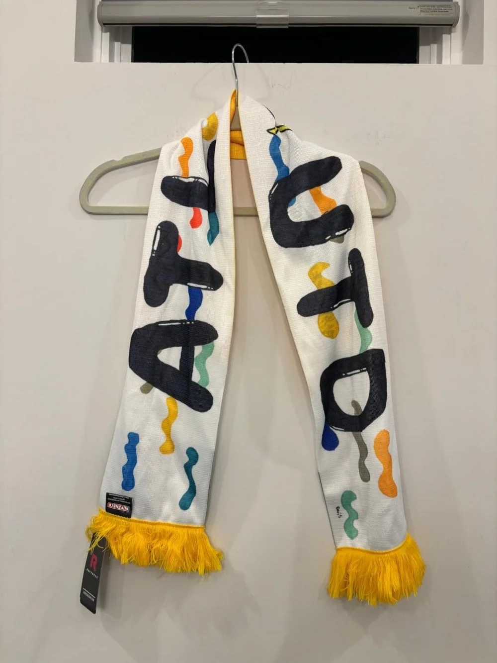Atlanta United Kick Childhood Cancer Ruffneck MLS Scarf NWT #C03